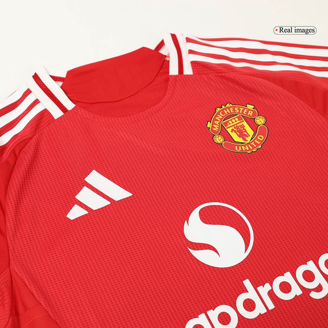 Αυθεντική φανέλα MOUNT #7 Soccer Jersey Manchester United 2024/25