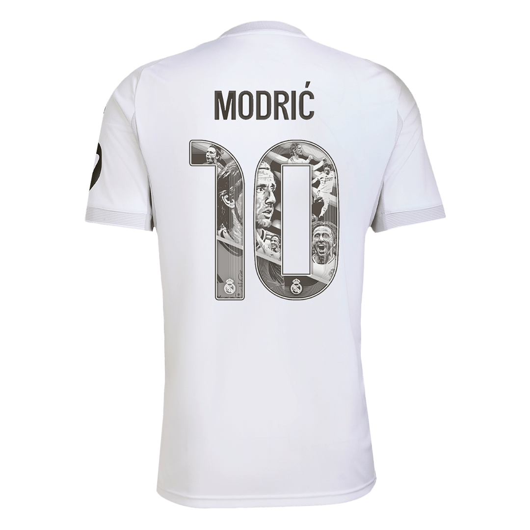 Ειδική φανέλα εντός έδρας Real Madrid 2025/26 με το όνομα MODRIC #10