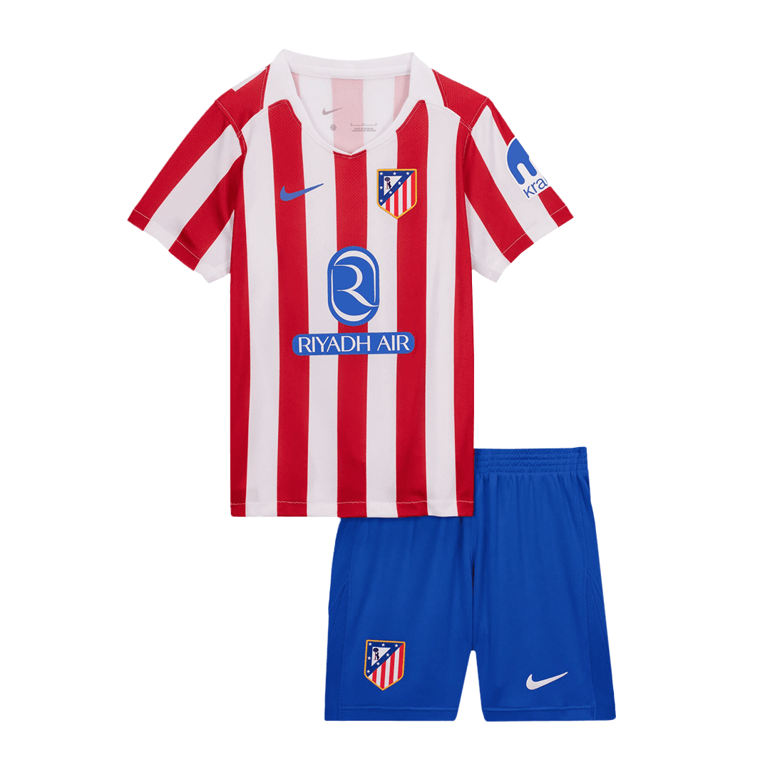 Atletico Madrid Home Παιδική Φανέλα Ποδοσφαίρου 2025/26