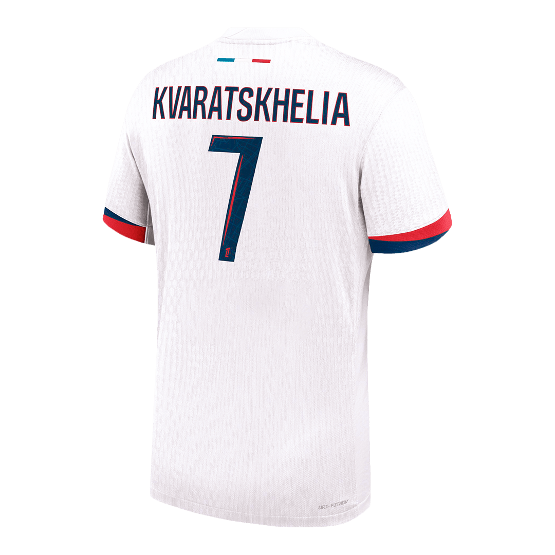 Αυθεντική ποδοσφαιρική φανέλα KVARATSKHELIA #7 PSG Εκτός έδρας 2024/25
