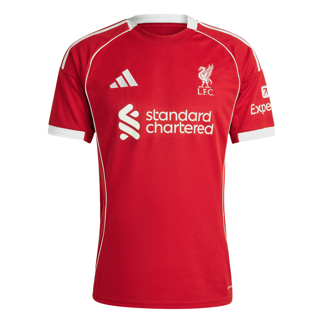 VIRGIL #4 Liverpool Εντός Έδρας Φανέλα Ποδοσφαίρου 2025/26