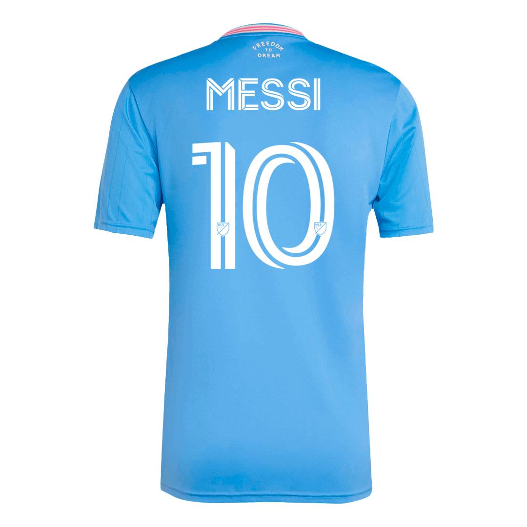 Inter Miami CF MESSI #10 Τρίτη Εκτός Έδρας Φανέλα Ποδοσφαίρου 2025