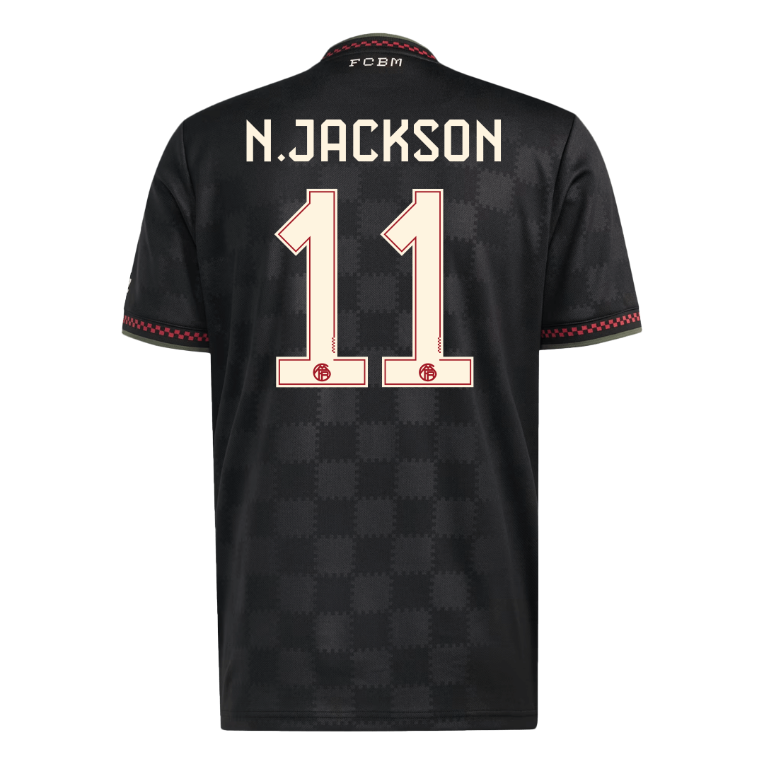 Μπάγερν Μονάχου φανέλα 3η φανέλα 2025/26 N.JACKSON #11