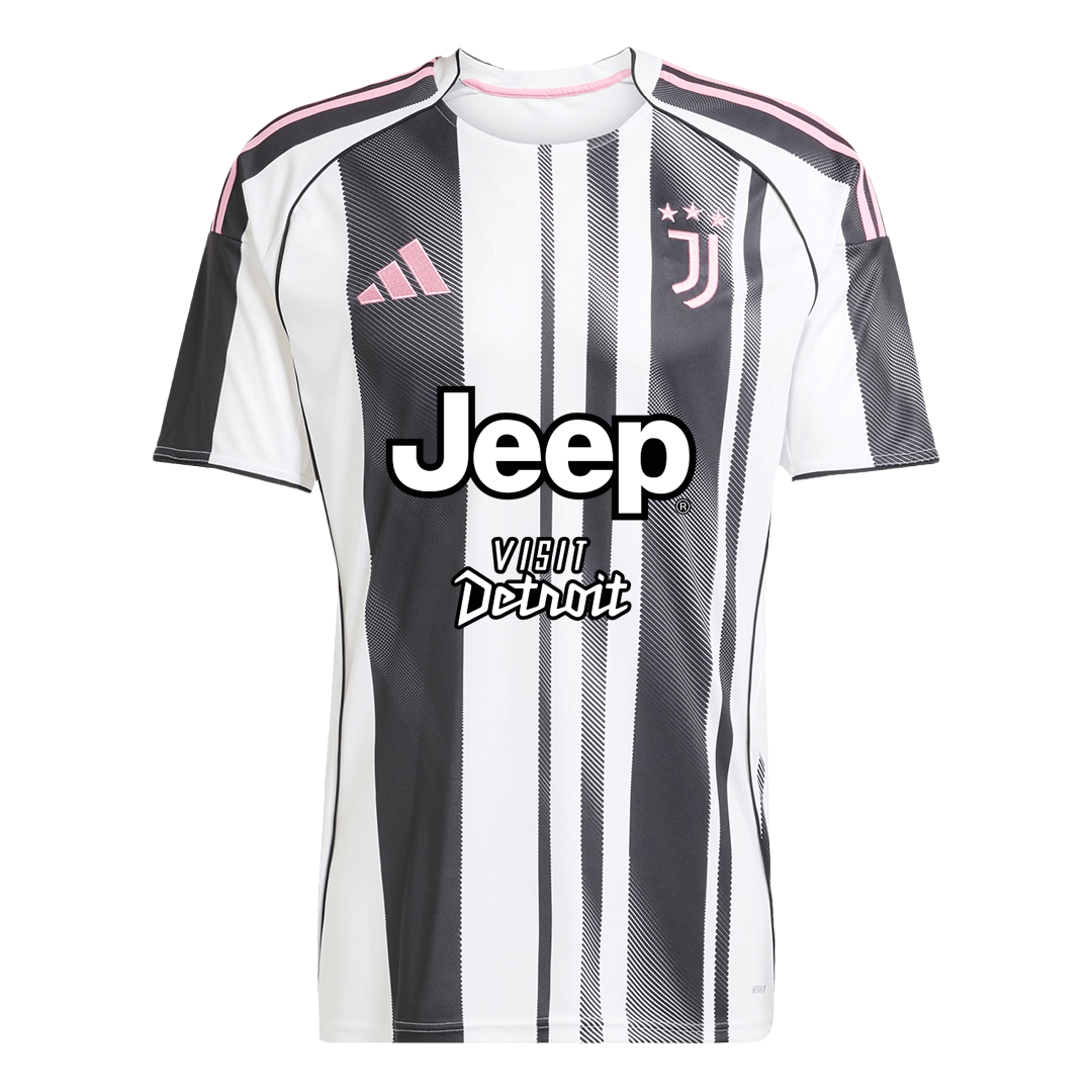 Μπανέλα ανδρών Juventus Jeep x Visit Detroit SponsorYILDIZ #10 εντός έδρας ποδοσφαίρου 2025/26
