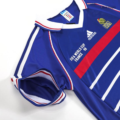 Retro 1998 France World Cup Home Soccer Jersey