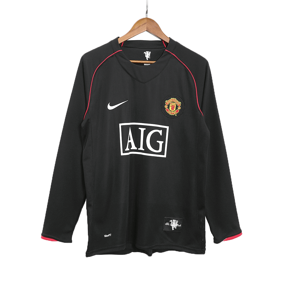 Retro Jersey RONALDO #7 Manchester United Retro Jersey Away Soccer Shirt 2007/08