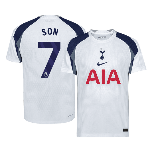 SON #7 Tottenham Hotspur Home Player Version Jersey 2025/26