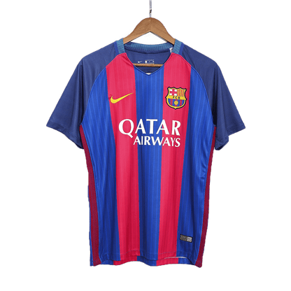Μπαρτσελόνα Ρετρό φανέλα Εντός 2016/17 MESSI #10