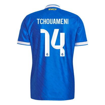 TCHOUAMENI #14 Real Madrid Third Away Authentic Soccer Jersey 2025/26