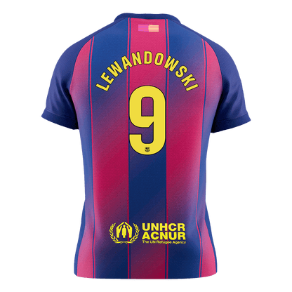 Μπαρτσελόνα φανέλα Εντός 2025/26 LEWANDOWSKI #9 - Premium
