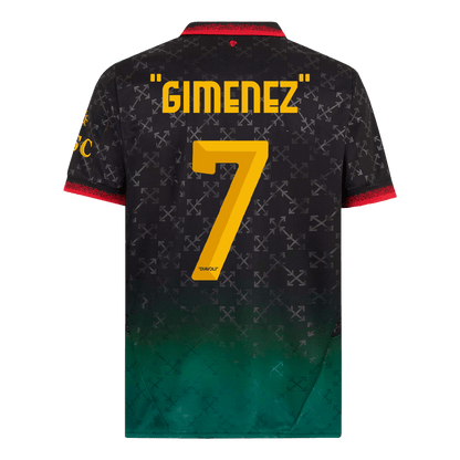 AC Milan GIMENEZ  #7 Fourth Away Soccer Jersey 2024/25