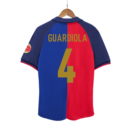 Μπαρτσελόνα Ρετρό φανέλα Εντός 1999/00 GUARDIOLA #4
