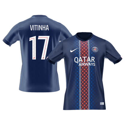 PSG φανέλα Εντός 2025/26 VITINHA #17 - Premium