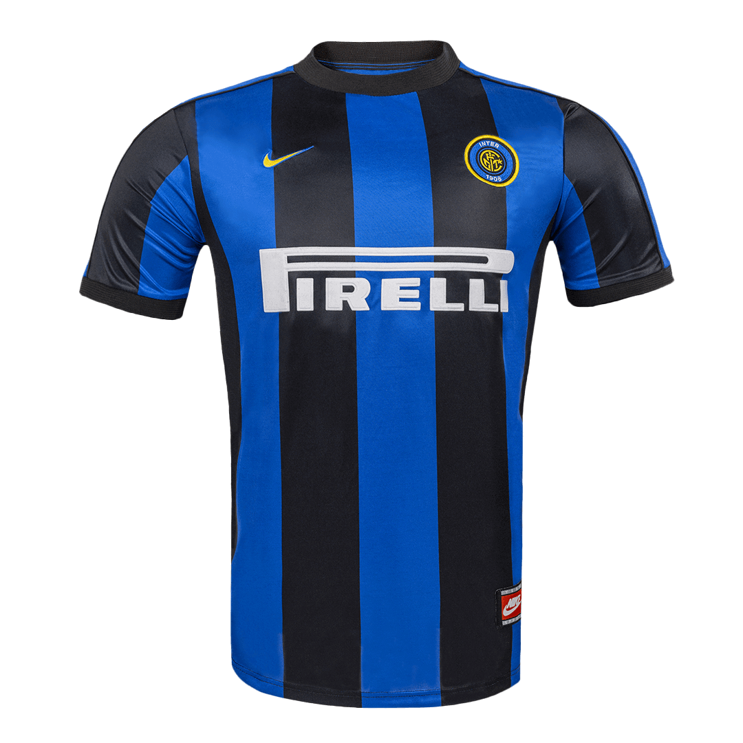 Inter Milan Retro Jersey Home Soccer Shirt 1999/00