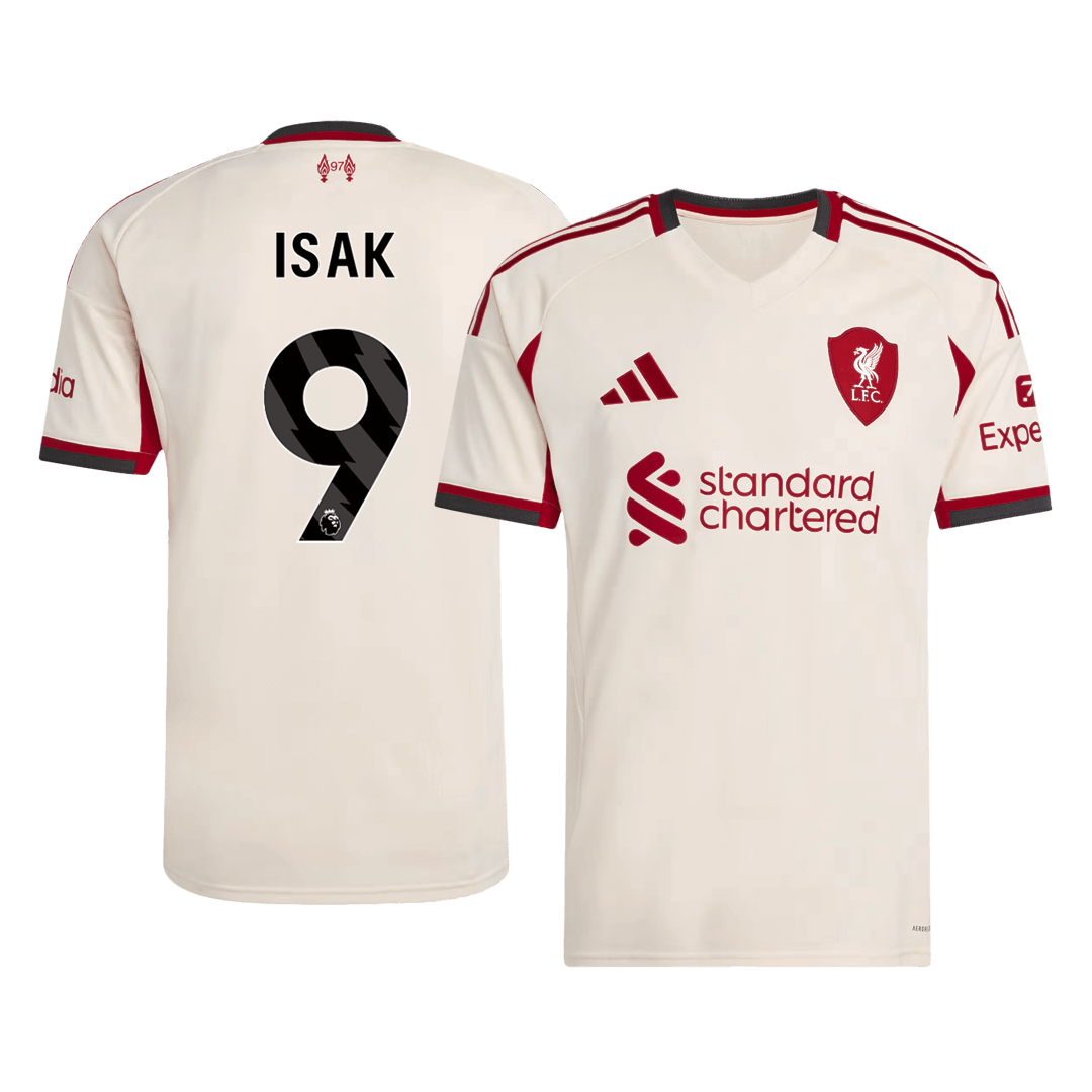 Λίβερπουλ φανέλα Εκτός 2025/26 ISAK #9