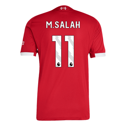 M.SALAH #11 Liverpool Αυθεντική Εντός Έδρας Ποδοσφαιρική Φανέλα 2025/26