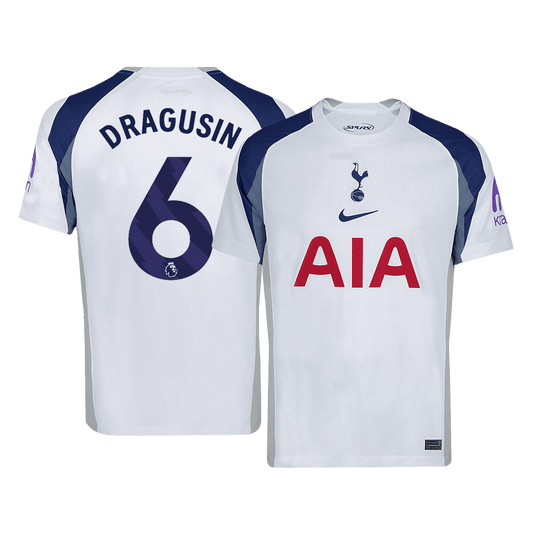 Tottenham Hotspur DRAGUSIN #6 Εντός Έδρας Φανέλα Ποδοσφαίρου 2025/26