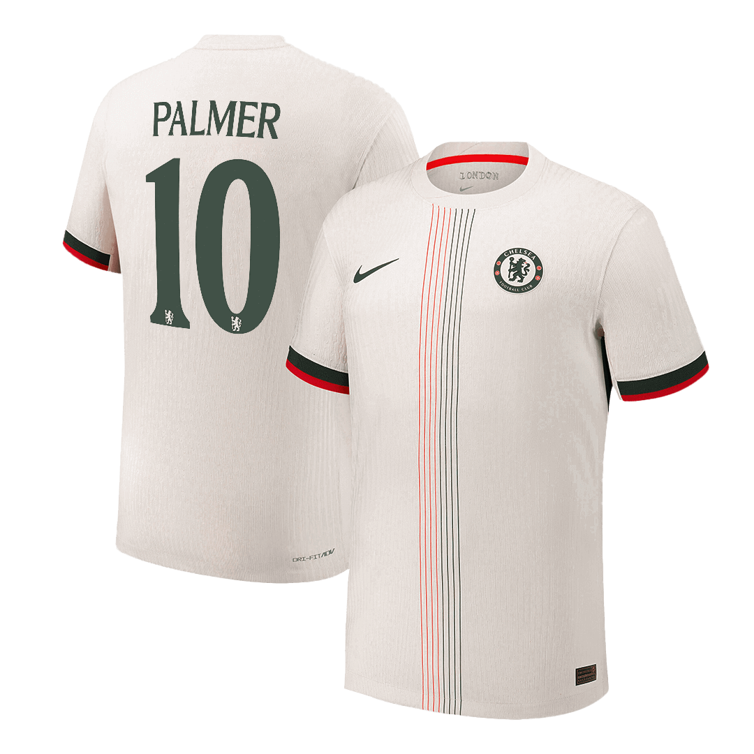 PALMER #10 Αυθεντική Φανέλα Ποδοσφαίρου Chelsea Εκτός έδρας 2025/26 - UCL