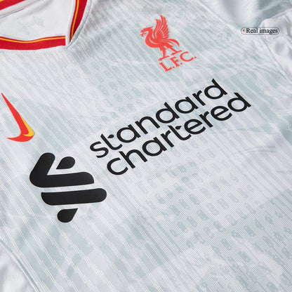 Αυθεντική ποδοσφαιρική φανέλα M.SALAH #11 Liverpool Third Away Shirt 2024/25