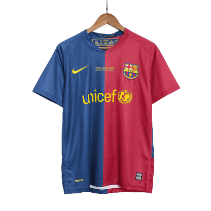 XAVI #6 Ρετρό φανέλα Barcelona για εντός έδρας ποδόσφαιρο 2008/09