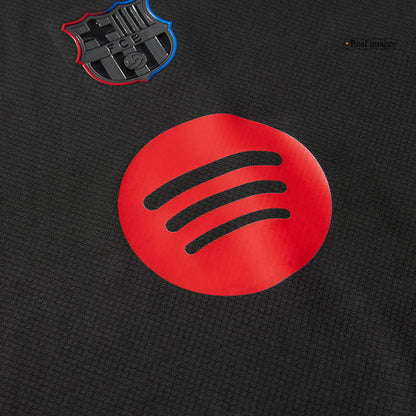 Gift-Kids Barcelona Custom Away Soccer Kits 2024/25 - Spotify Logo Without Text