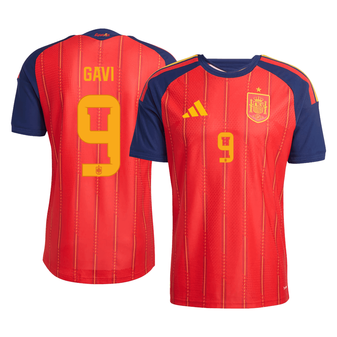 Ισπανία φανέλα Εντός Παγκόσμιο Κύπελλο 2026 GAVI	 #9 - Match Version