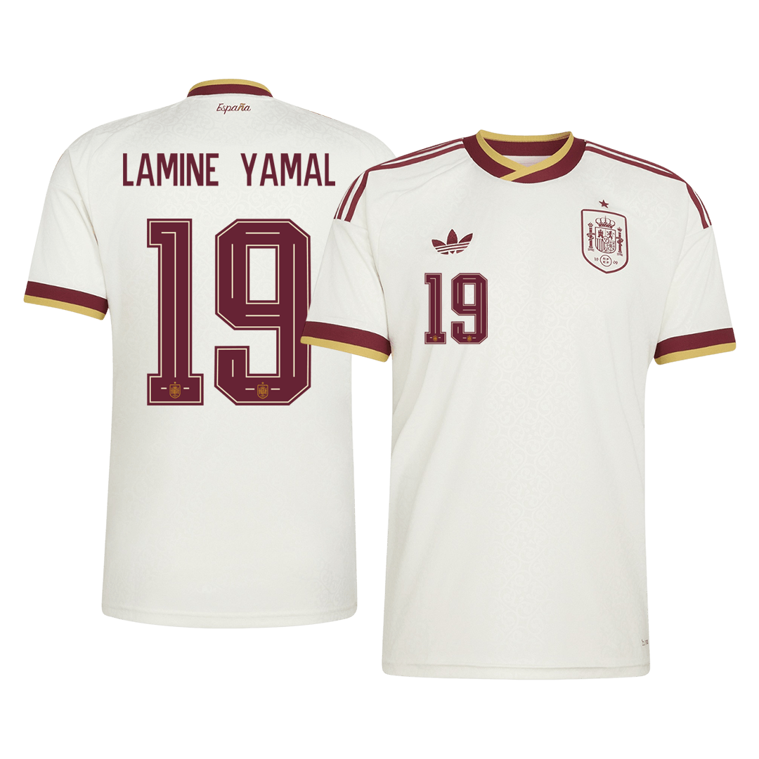 Ισπανία φανέλα Εκτός Παγκόσμιο Κύπελλο 2026 LAMINE YAMAL #19