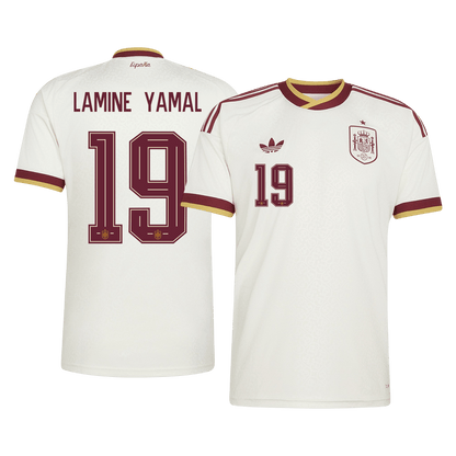 Ισπανία φανέλα Εκτός Παγκόσμιο Κύπελλο 2026 LAMINE YAMAL #19