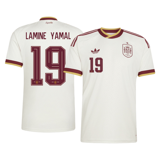 Ισπανία φανέλα Εκτός Παγκόσμιο Κύπελλο 2026 LAMINE YAMAL #19