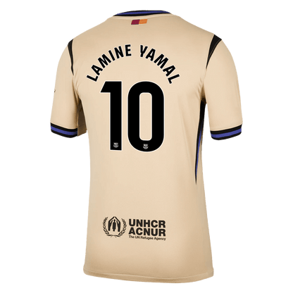 Μπαρτσελόνα φανέλα Εκτός 2025/26 LAMINE YAMAL #10