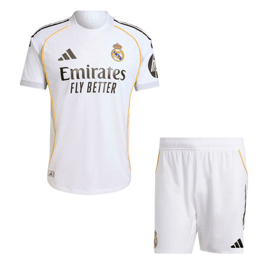 Αυθεντική εμφάνιση φανέλας Real Madrid Home 2025/26