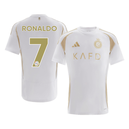 RONALDO #7 Προσαρμοσμένη φανέλα ποδοσφαίρου Al Nassr Third Away 2024/25