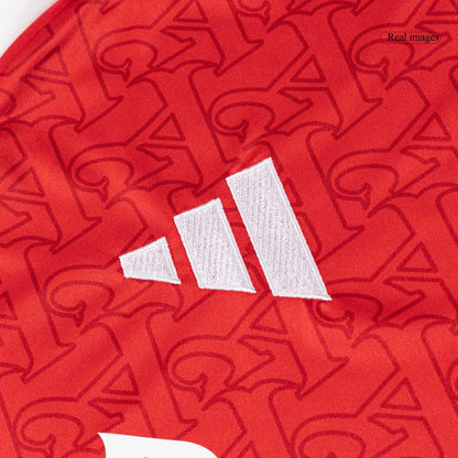 SALIBA #2 Arsenal Home Soccer Jersey 2025/26