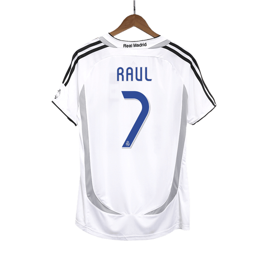 Ρεάλ Μαδρίτης Ρετρό φανέλα Εντός 2006/07 RAUL #7