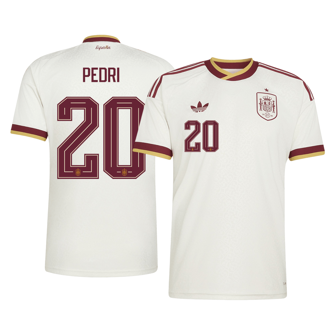 Ισπανία φανέλα Εκτός Παγκόσμιο Κύπελλο 2026 PEDRI #20