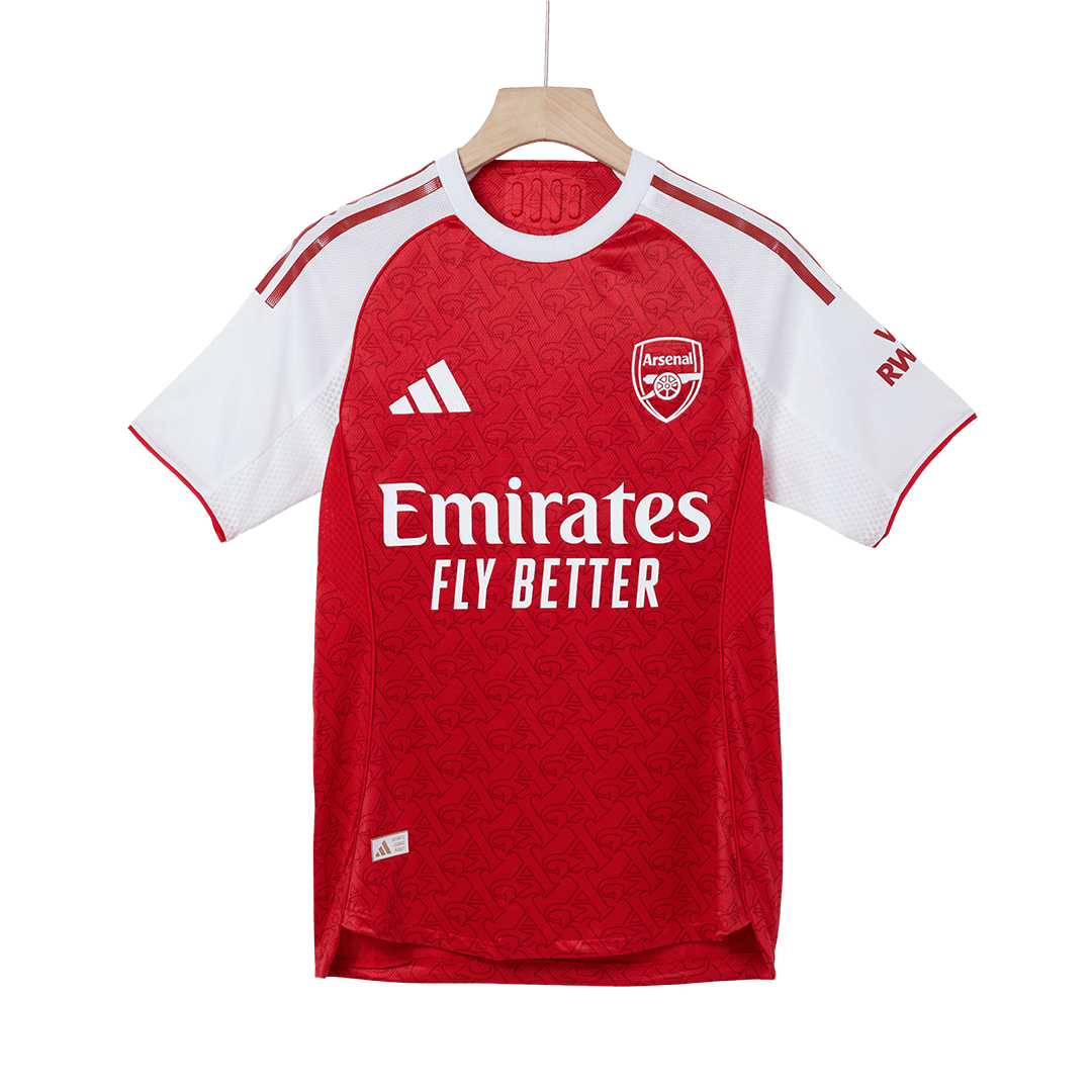 Arsenal Authentic  SALIBA #2 Soccer Jersey 2025/26