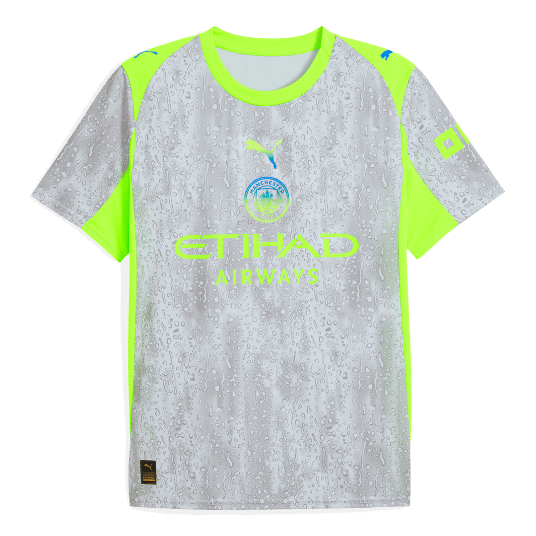 $8.9 Manchester City Third Away Soccer Jersey 2025/26