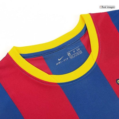 Retro Jersey XAVI #6 Barcelona Retro Jersey Home Soccer Shirt 2010/11