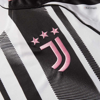 Juventus Jeep x Visit Detroit Sponsor Soccer Jersey Home Custom Men's Shirt 2025/26