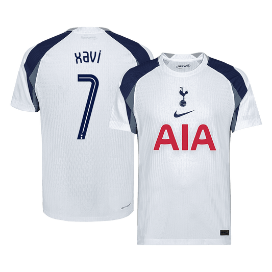 XAVI #7 Tottenham Hotspur Home Player Version Jersey 2025/26 - UCL