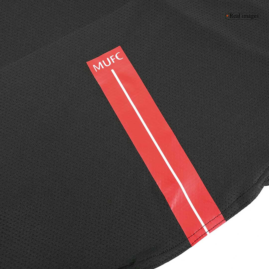 Retro Jersey SCHOLES #18 Manchester United Retro Jersey Away Soccer Shirt 2007/08