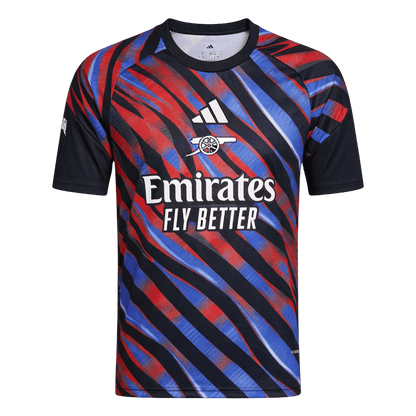 Arsenal Pre-Match Soccer Jersey 2025/26 Blue&Red