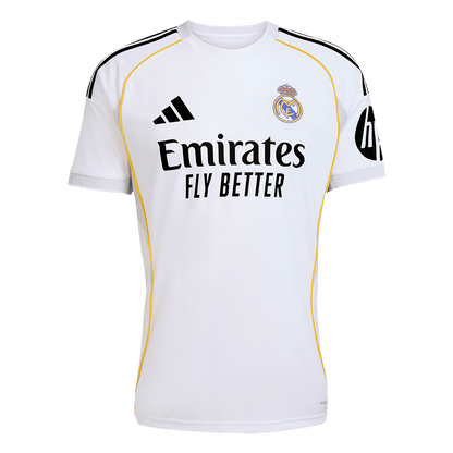 BELLINGHAM #5 Real Madrid Soccer Jersey Home Custom Shirt 2025/26