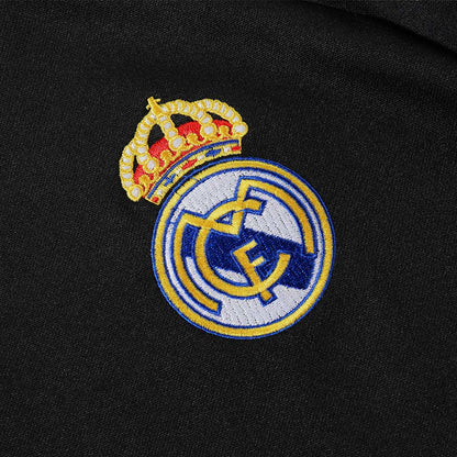 Real Madrid 1/4 Zip Tracksuit 2025/26 Black