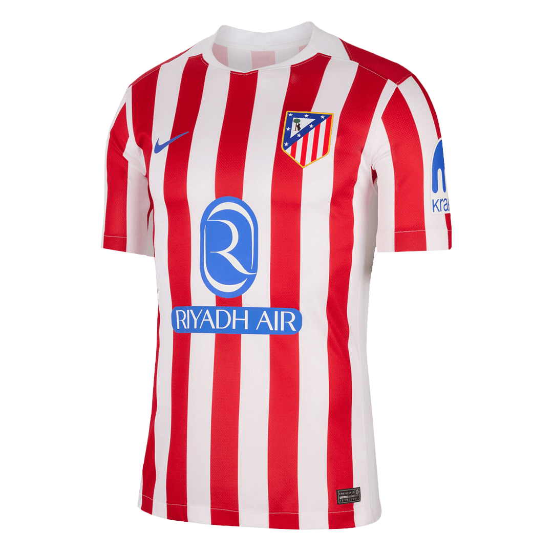 Αυθεντική προσαρμοσμένη φανέλα γηπέδου Atletico Madrid 2025/26