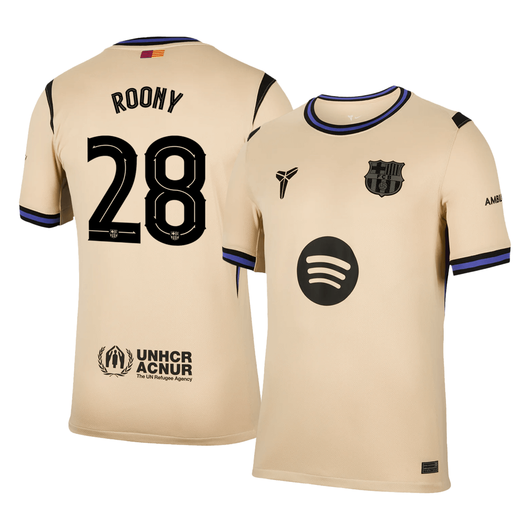 Μπαρτσελόνα φανέλα Εκτός 2025/26 ROONY #28