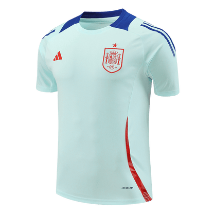 Spain Pre-Match Soccer Jersey Kit(Jersey+Shorts) Euro 2024