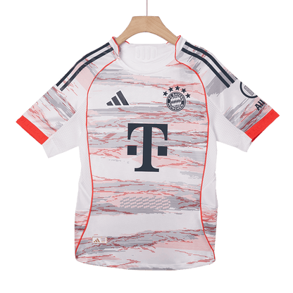 Authentic KANE #9 Bayern Munich Away Soccer Jersey 2025/26 White