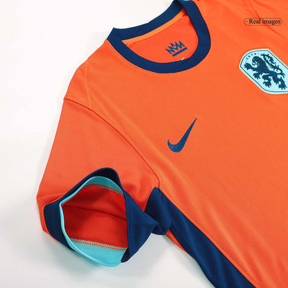 MALEN #18 Netherlands Home Soccer Jersey Euro 2024