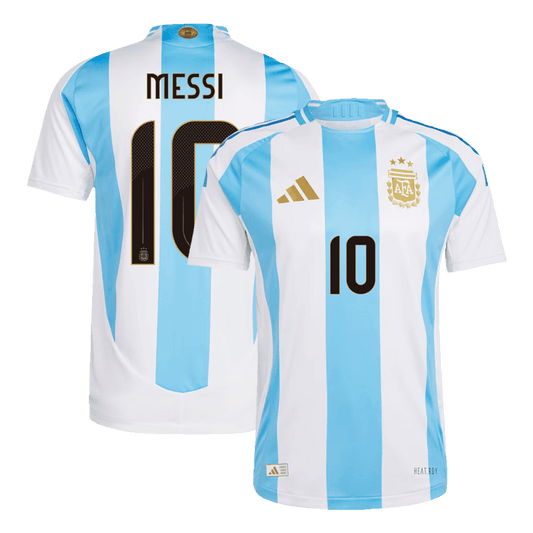 Αυθεντική φανέλα MESSI #10 Soccer Jersey Argentina Home 2024